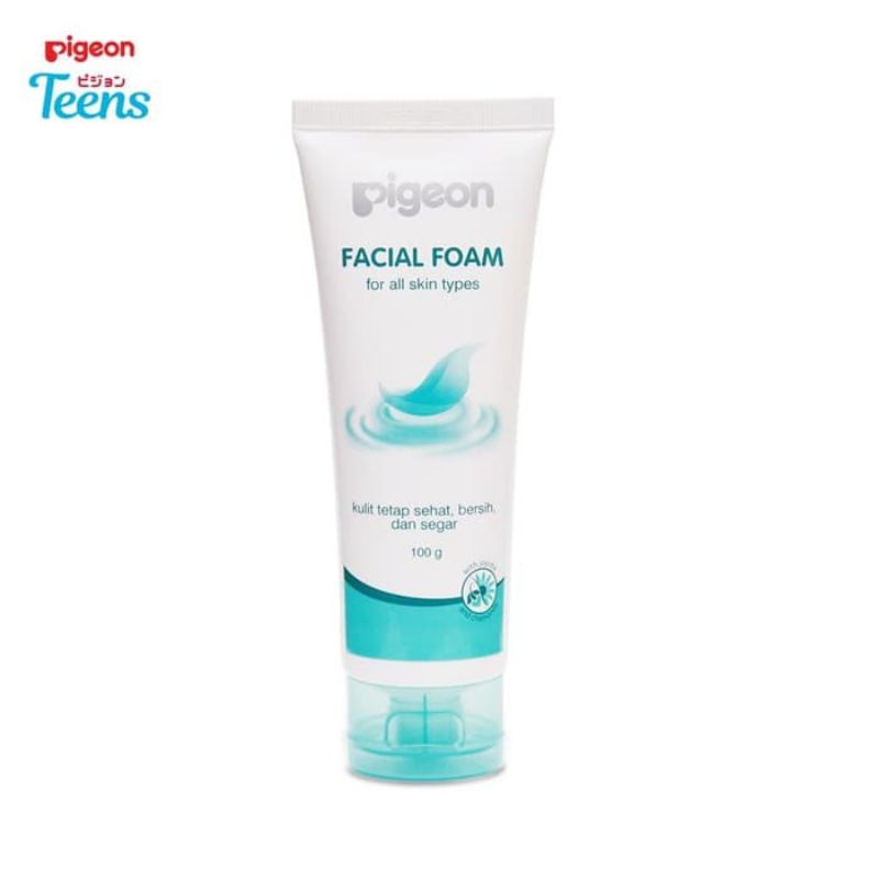 PIGEON Facial Foam / Sabun Muka / Pembersih Wajah 100ml