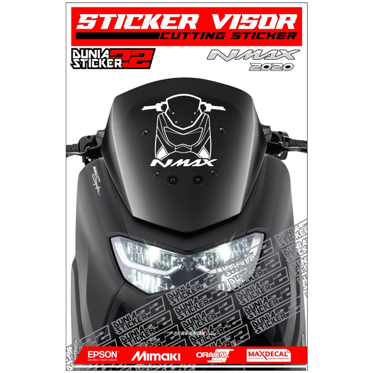 Sticker Cutting Visor Nmax New 2020 / Nmax 2021 / Nmax OId / Sticker Visor NMAX - DS22