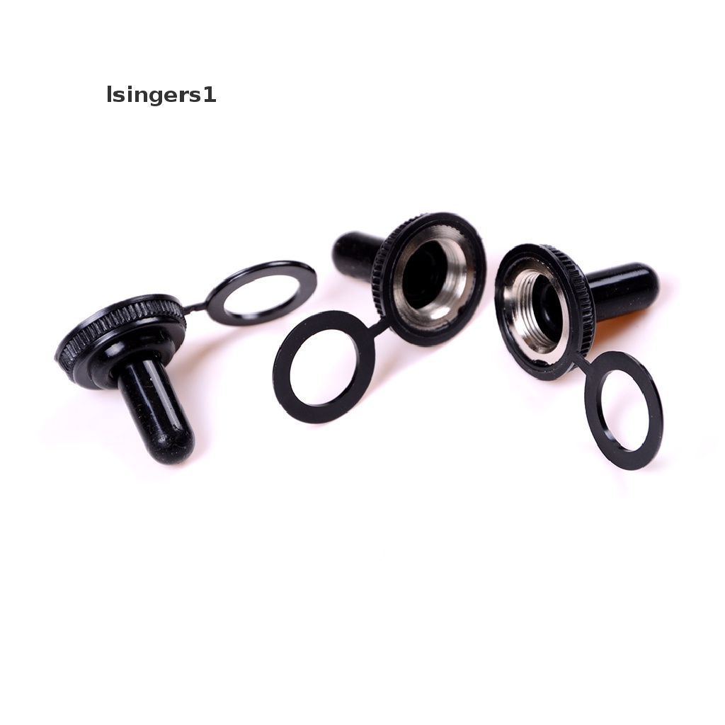 (lsingers1) 10pcs Toggle Switch Diameter 12mm Tahan Air Bahan Karet