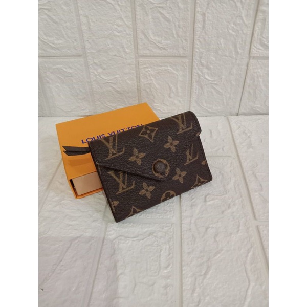 Dompet lv emili pendek free box,fashion dompet LV lipar