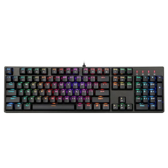 1STPLAYER DK5.0 Black - Gaming Mechanical Keyboard - Blue Switch