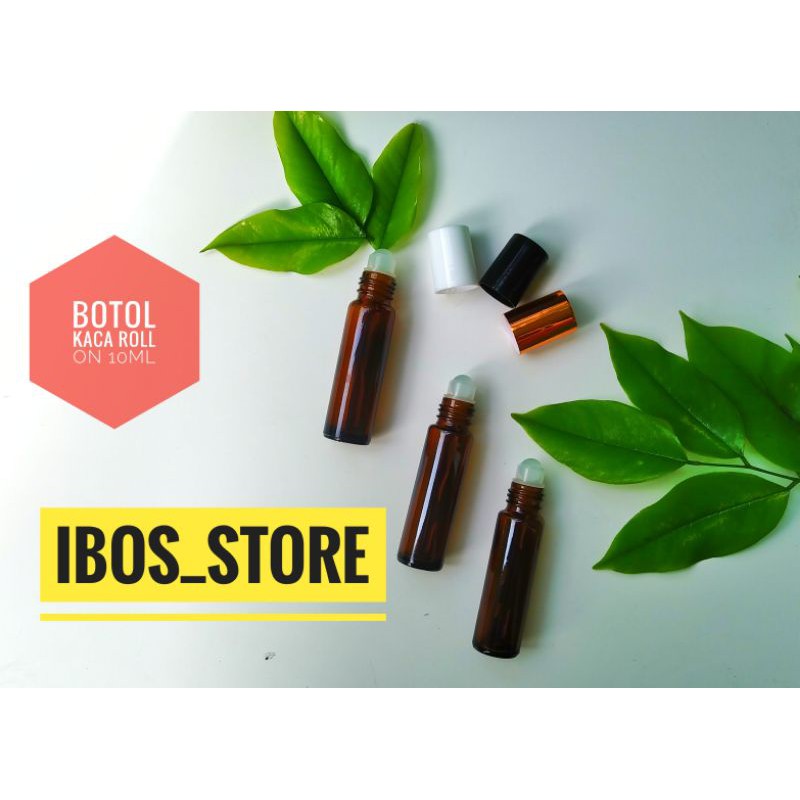 Botol Kaca Roll on 10ml Tebal Import
