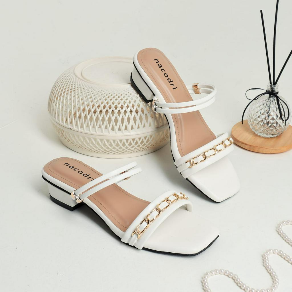 nacodri JHOANA sandal wanita heels 3cm