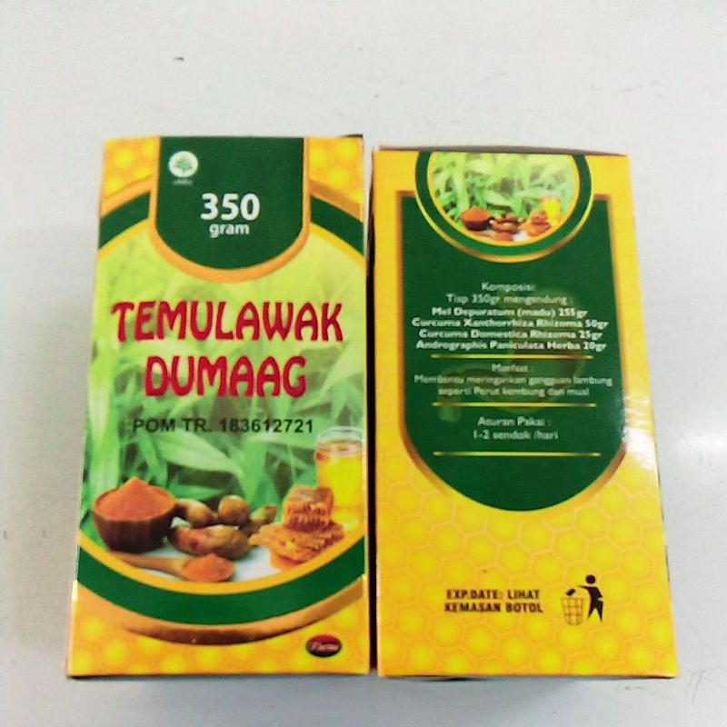 

Madu temulawak 350 gr