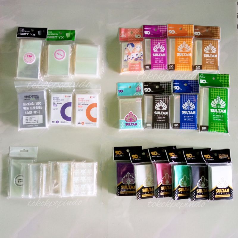 Inner sleeve Popcorn Sultan kpop edition amethyst onyx amber topaz sapphire emerald djinn popcone ga