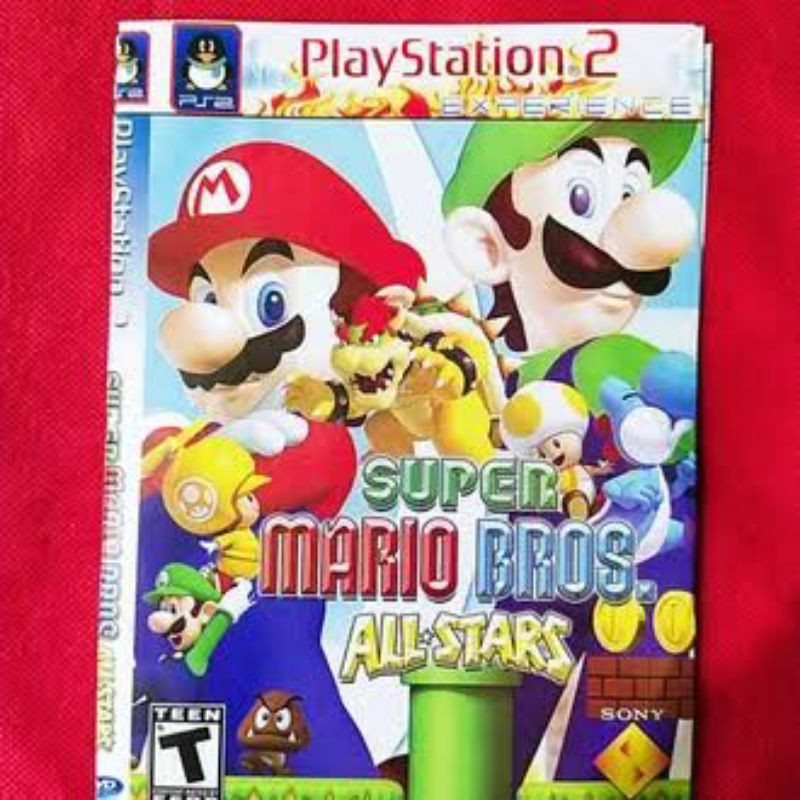 Kaset Ps 2 Super Mario Bross AllStarr