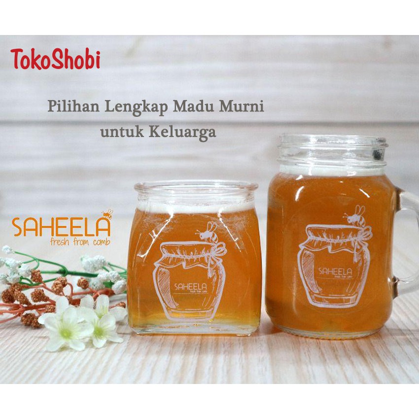 

Plihan Lengkap Madu Saheela 500 gram Madu Murni Royal Jelly Madu Sarang