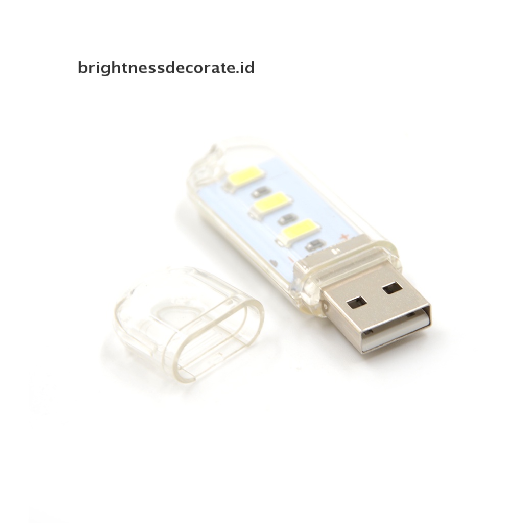 Lampu Bohlam LED Mini USB Untuk Membaca Laptop Komputer