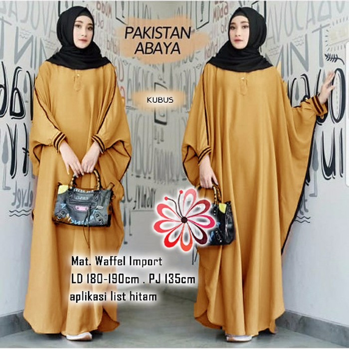 Maxy Pakistan Jumbo XXL/Gamis Jumbo/Busana Muslim Wanita -