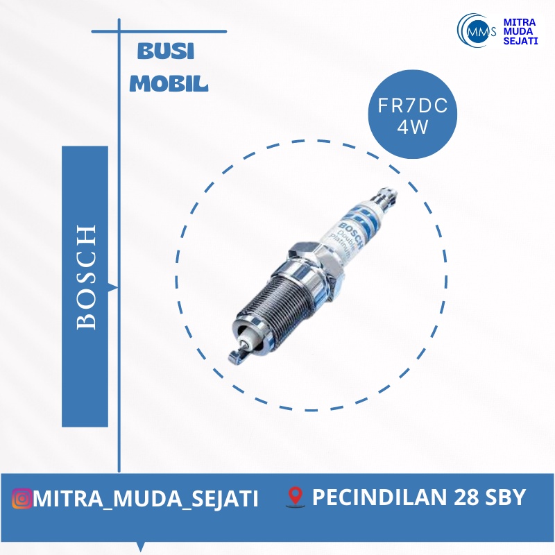 Busi BOSCH Mobil FR7DC+ 4W Standart