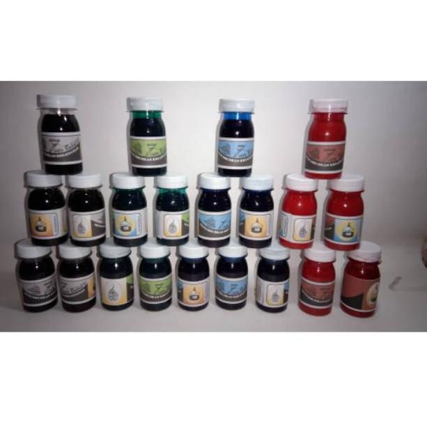 

(W7A6).. Tinta kaligrafi cap bakat 50 ml free botol n dakron //Tren@kekinian