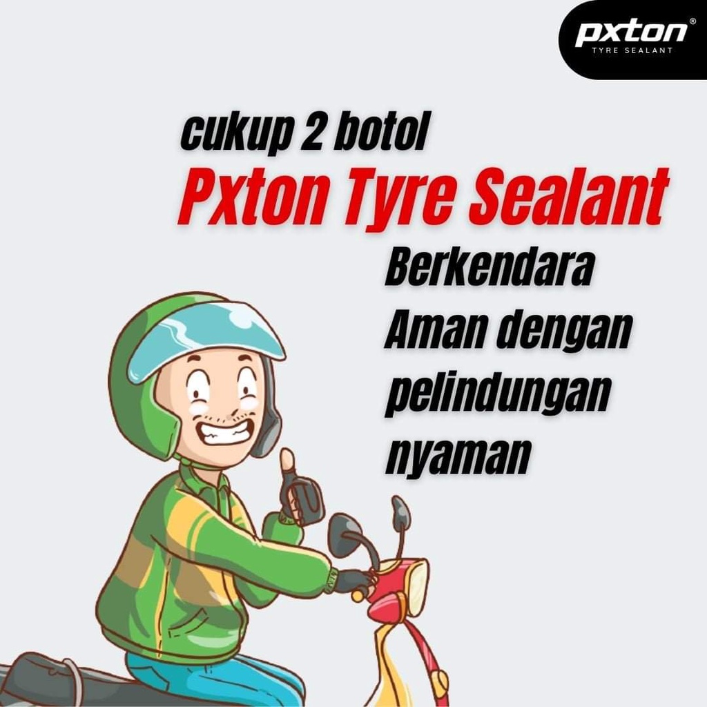 Cairan Penambal ban motor mobil otomatis pxton