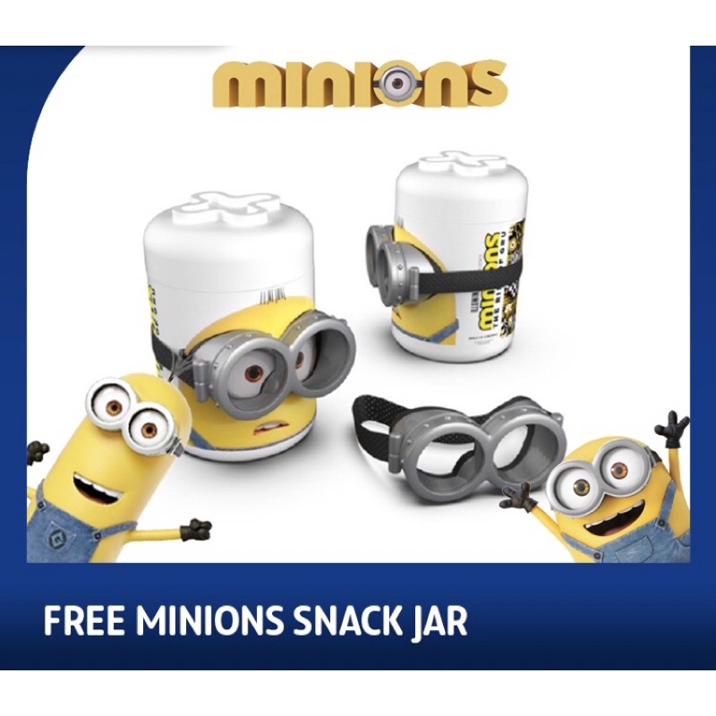 MINIONS OREO MINION PAPOY MINIONS SNACK JAR MINIONS JAR MINIONS SIEN MARKET MINIONS KOTAK MINION LUC