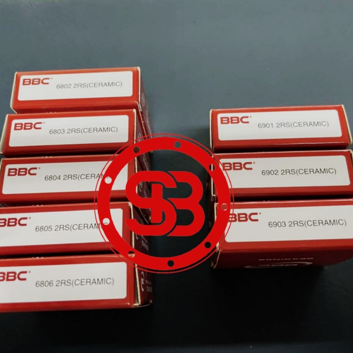 Bearing CERAMIC 6804 2RS BBC PREMIUM QUALITY ORIGINAL