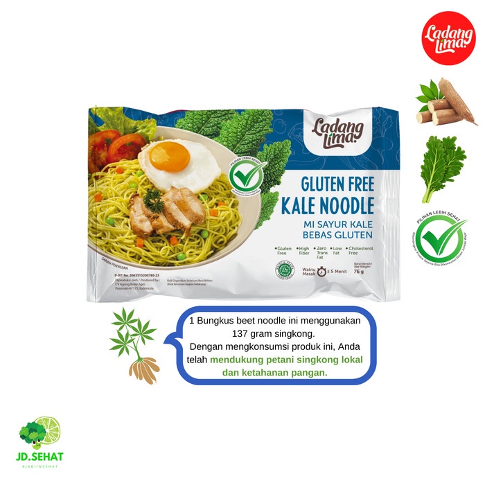 

Veggie Noodle LADANG LIMA Kale Gluten Free