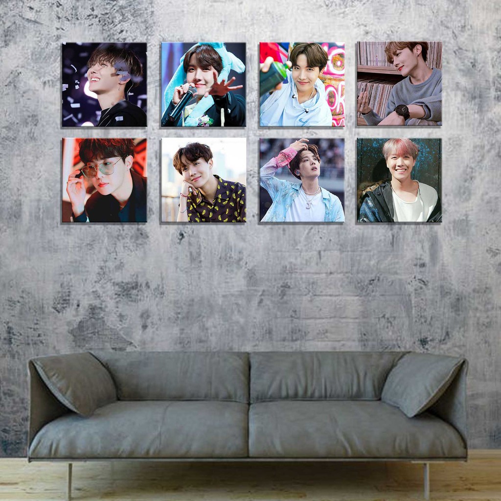 [DECOR] J-HOPE-BTS poster tempelan Pajangan hiasan dinding kayu