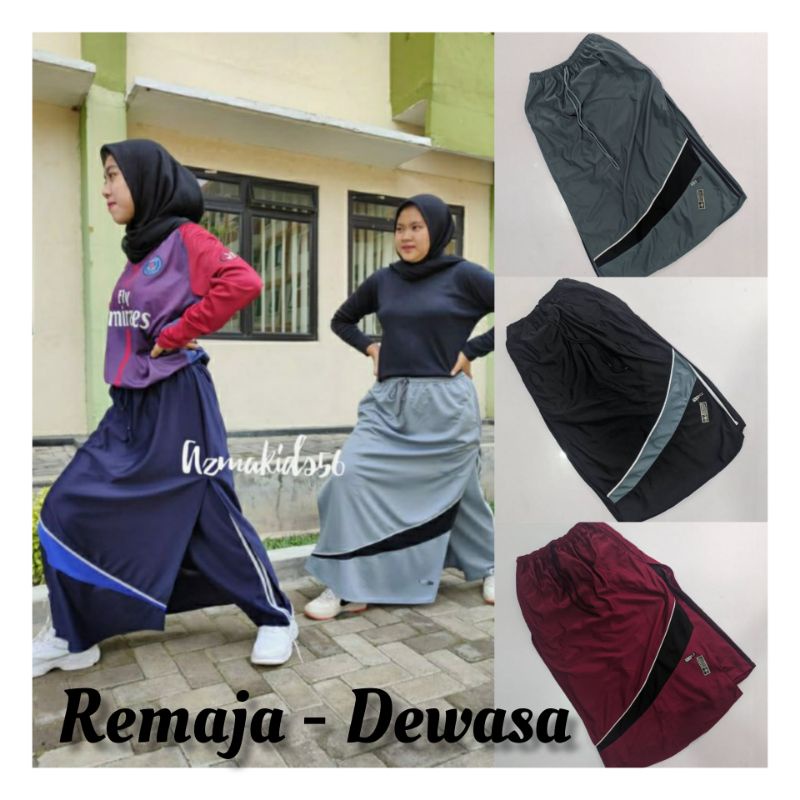 WAJIB PUNYA (COD) ROK CELANA MUSLIMAH - ROK CELANA TRAINING DEWASA - ROK CELANA OLAHRAGA KEKINIAN