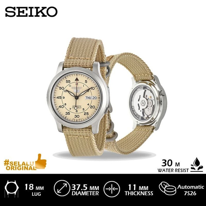 TERUPDATE JAM TANGAN PRIA SEIKO 5 SNK803K2 SNK803 ORIGINAL MURAH