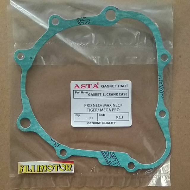 Packing magnet gasket crank case megapro gl pro megapro primus tiger ori ASTA