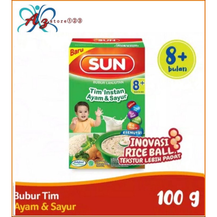 

SUN 100gr TIM INSTAN AYAM&SAYUR