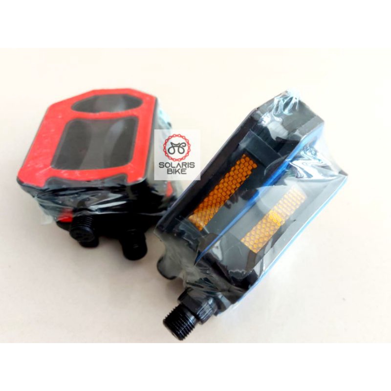 Pedal Sepeda Warna untuk Mini MTB ukuran 12*7*2,5cm