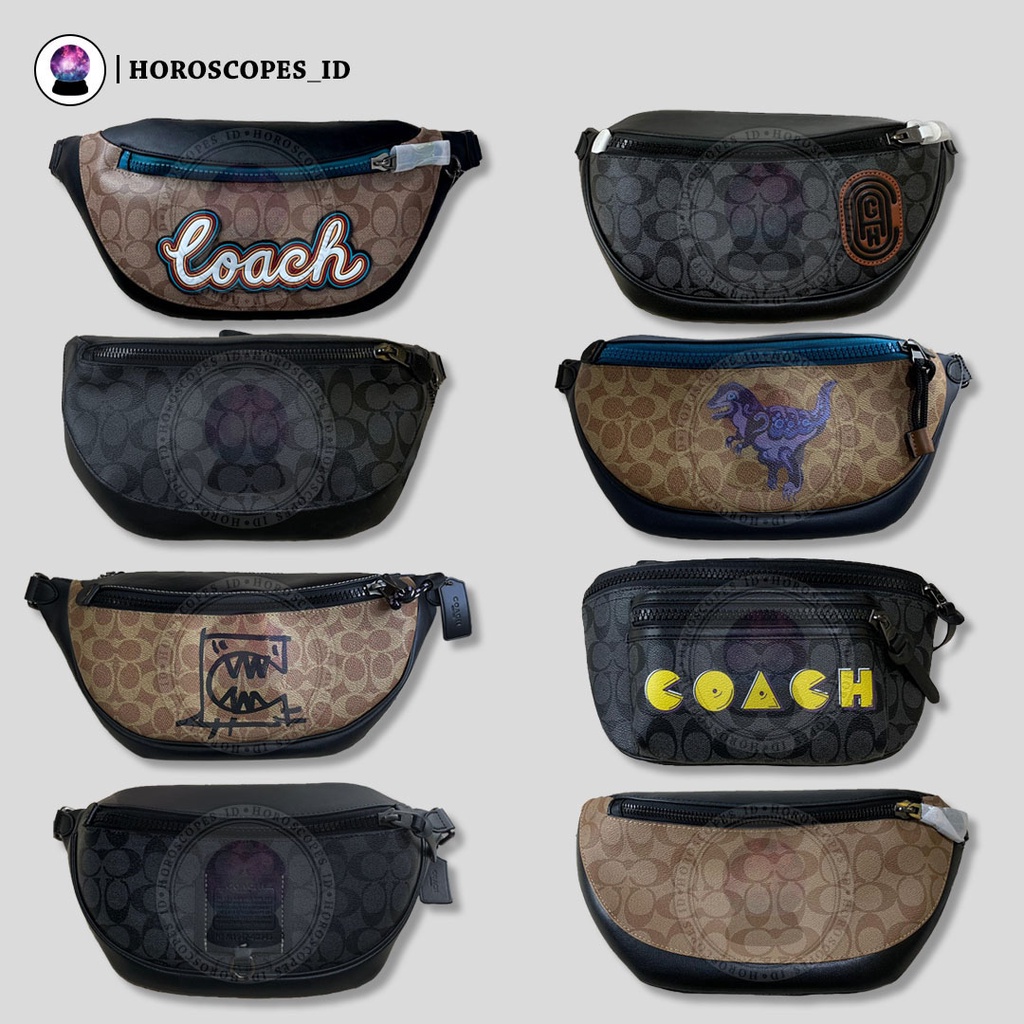 Waist Bag / Tas Pinggang Coach FULL SET Original