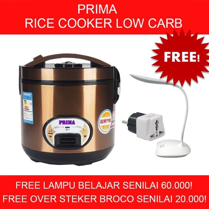 Rice Cooker Low Carbo/Penanak Nasi Rendah Gula