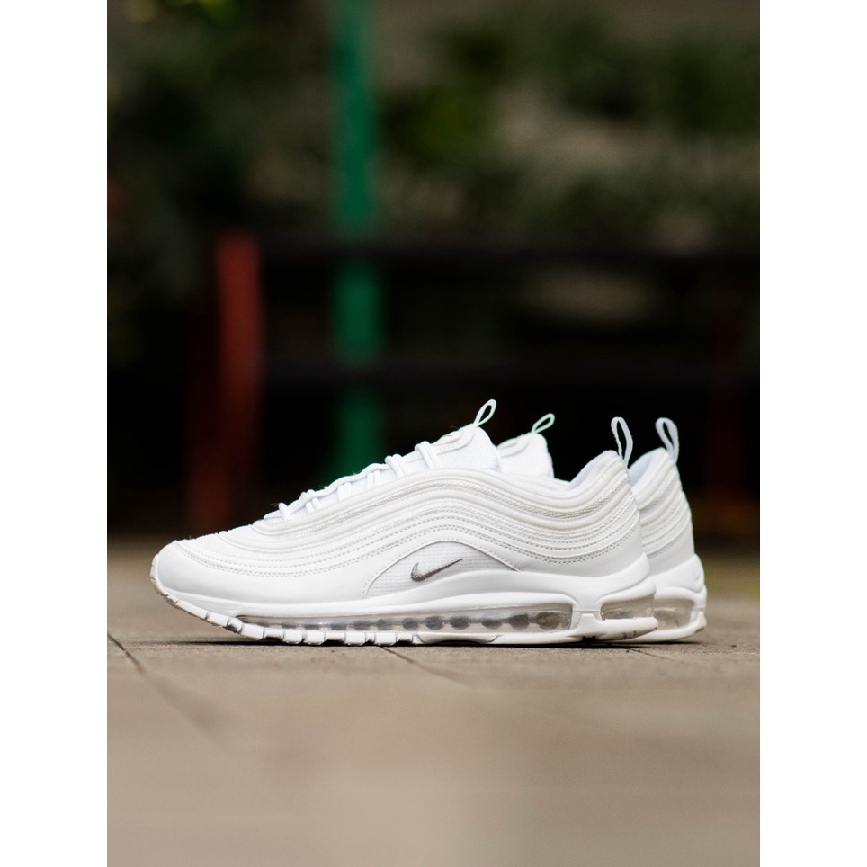 SEPATU SNEAKERS NIKE AIR MAX 97 FULL WHITE ORIGINAL BNWB