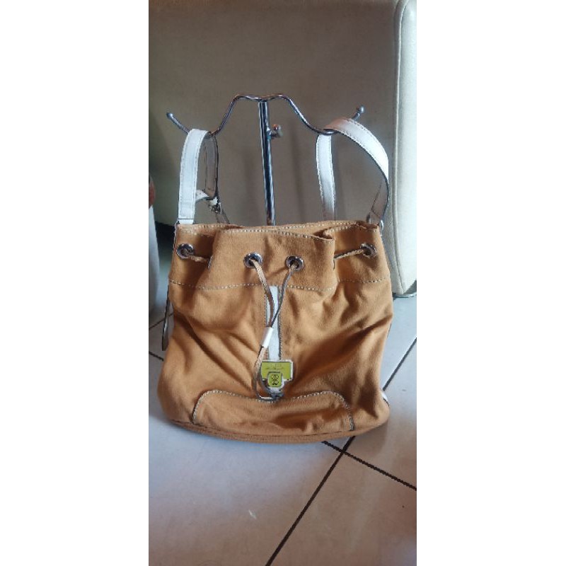 Tas preloved Guess coklat