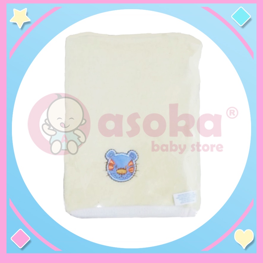 Ryan Collection Washlap Segi Bordir Warna Lap Handuk Badan Bayi ASOKA
