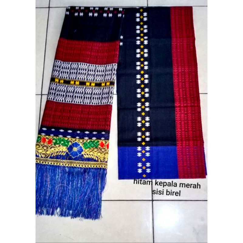 Rp.275.000Stelan katun sarung selendang pucca bintik, selendang bordir terawang mewah