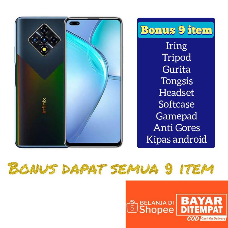 HP infinix zero 8 Ram 8/128GB NEW Garansi 1 tahun
