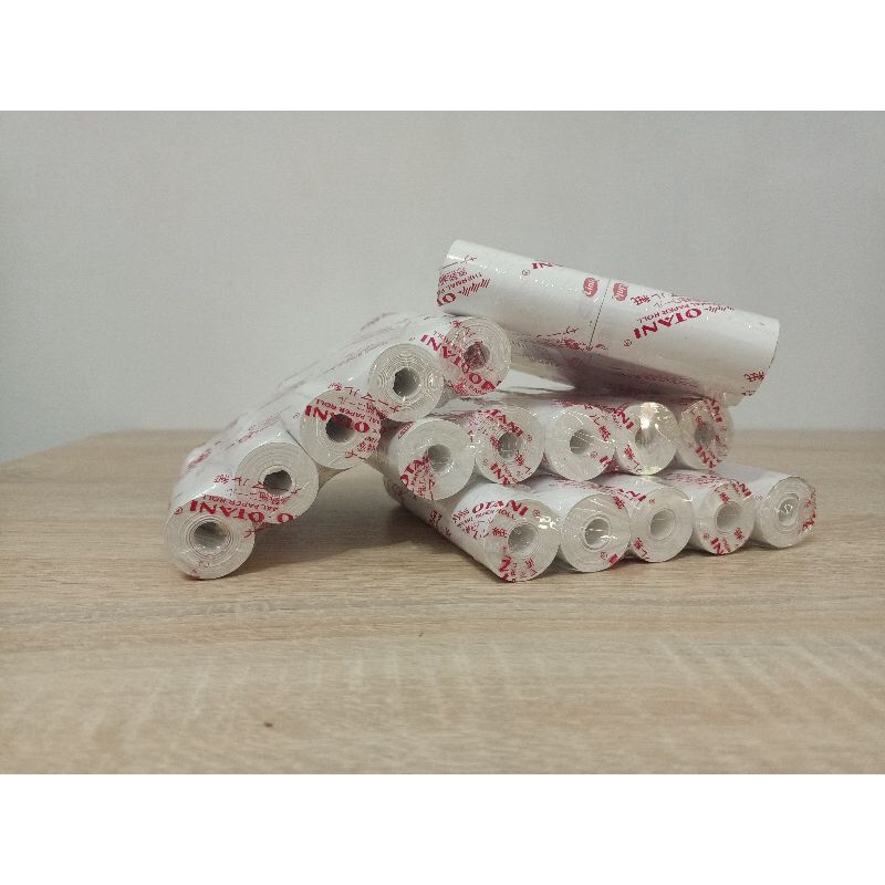 Kertas Thermal roll 57x31 Coreless merk Otani isi 100 Roll