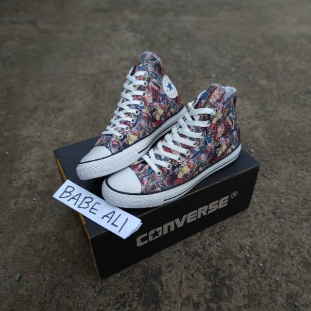 SEPATU CONVERSE ALL STAR 10P TH ANNYVARSARY ONE PIECE HIGH PREMIUM ORIGINAL