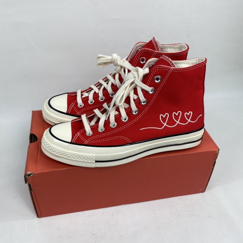 Converse Valentine’s Day Chuck 70 Hi ‘University Red/Egret/Black
