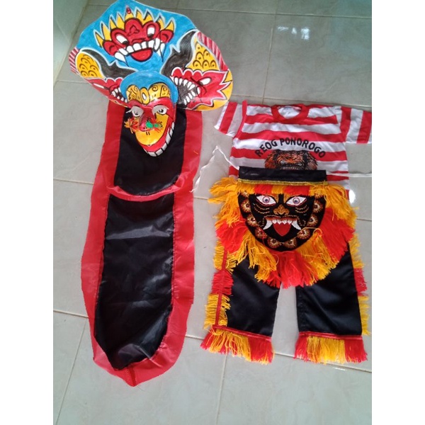 pake barongan anak dan baju . baju barongan anak murah. barongan anak. barongan murah. baju reog. ba