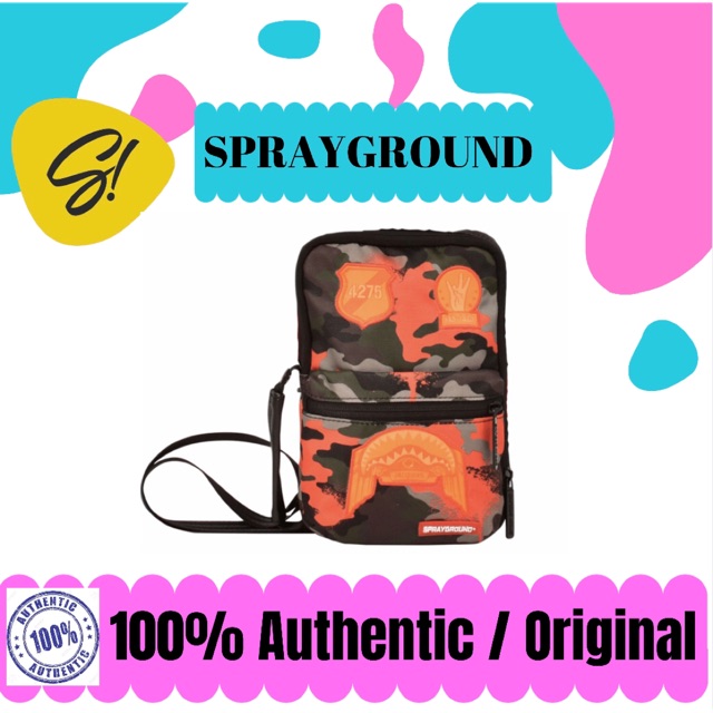 Sprayground Jaquees Army Sling Bag Tas Selempang Sprayground