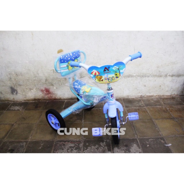  Sepeda  Roda Tiga Arava Alfrex Cat  Senderan untuk  anak anak 