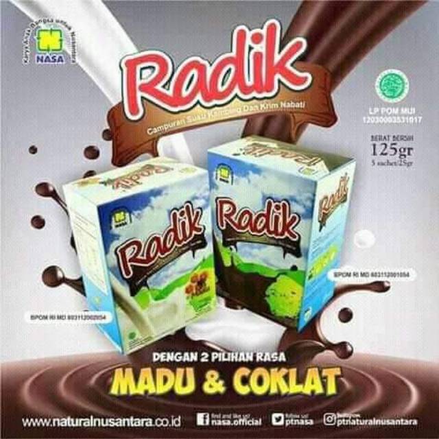 

Susu radik madu radik coklat 100% original