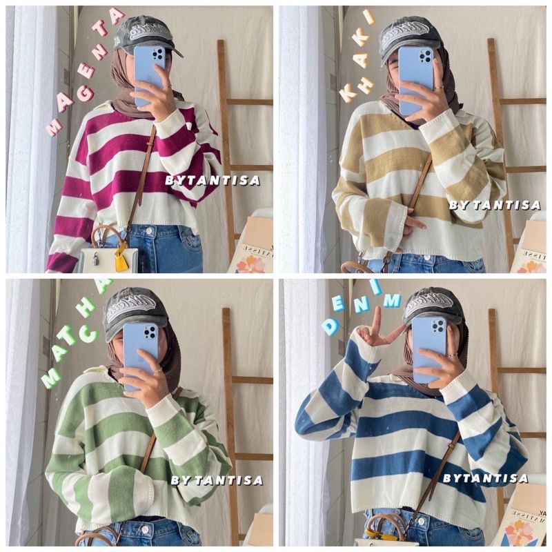 TANTISA SWEATER WANITA//RAJUT WANITA