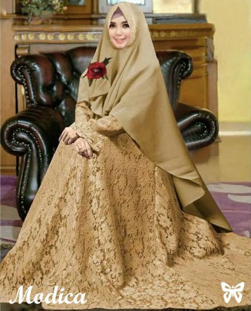Baju Lebaran 2021 Terbaru Busana Muslim Gamis Murah Gaun Pesta Muslimah Baju Wanita Kondangan jumbo