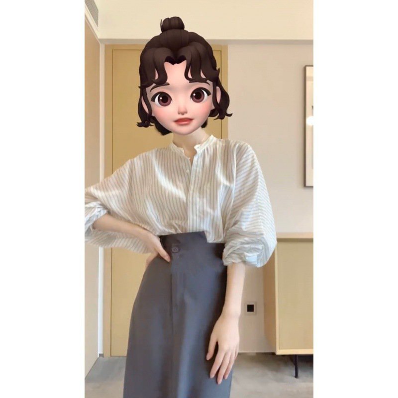 Pakaian Komuter Barang Eropa 2022 Musim Panas Gaun Temperamen Dua Potong Atasan Kasual + Setengah Ro