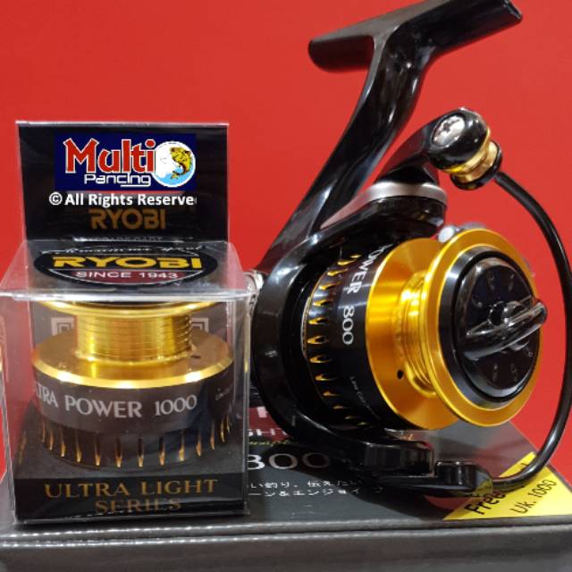 Reel ryobi ultra power 800 bonus spool 1000