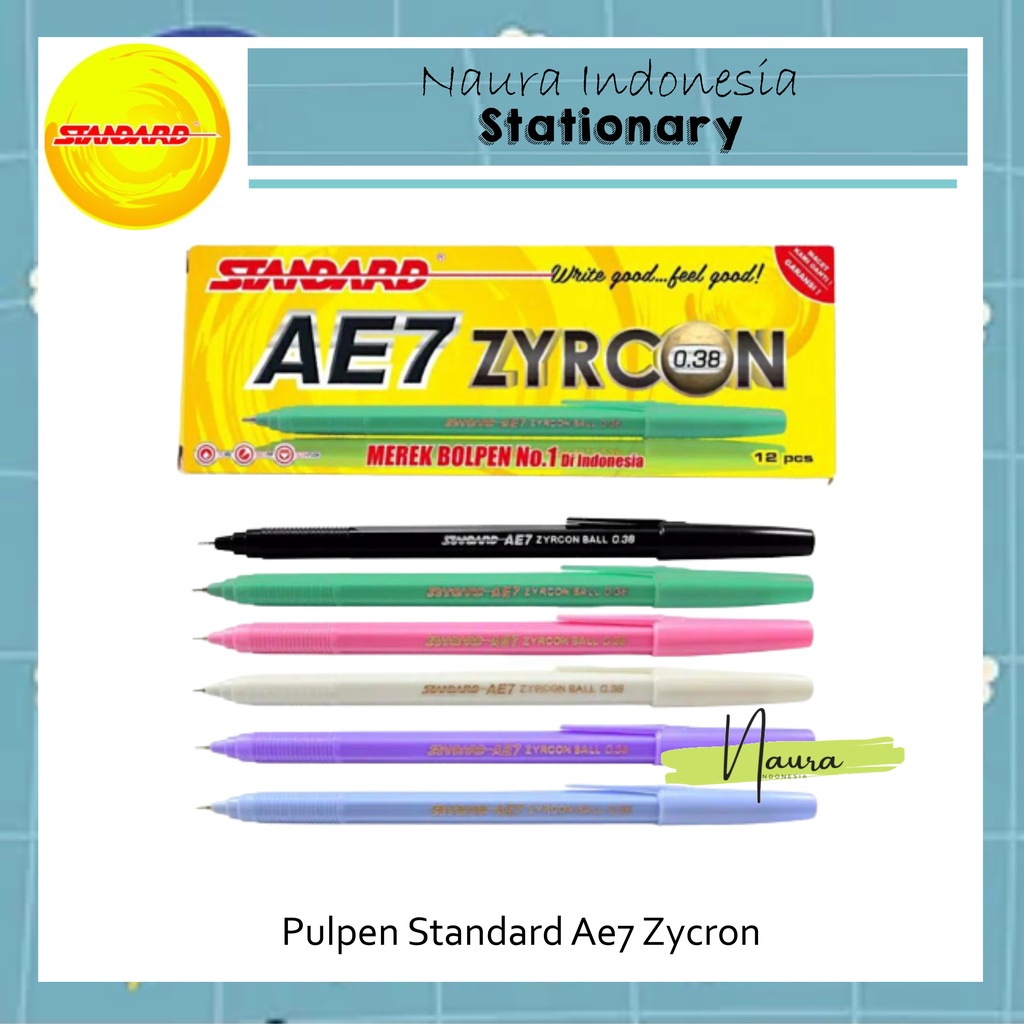 

[1PACK] Pulpen Standard AE7 Zycron | Bulpoin Standard AE7 Zycron | Bulpen Standard