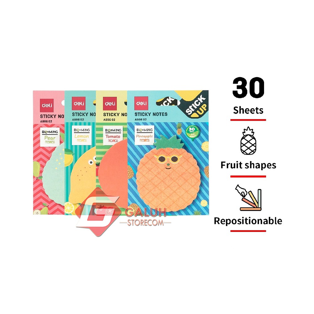 

Deli Sticky Notes Lucu / Memo tempel A55602