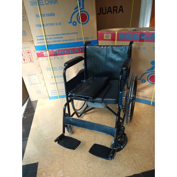 Kursi roda 2in1 kursi roda bab/ kursi roda multifungsi