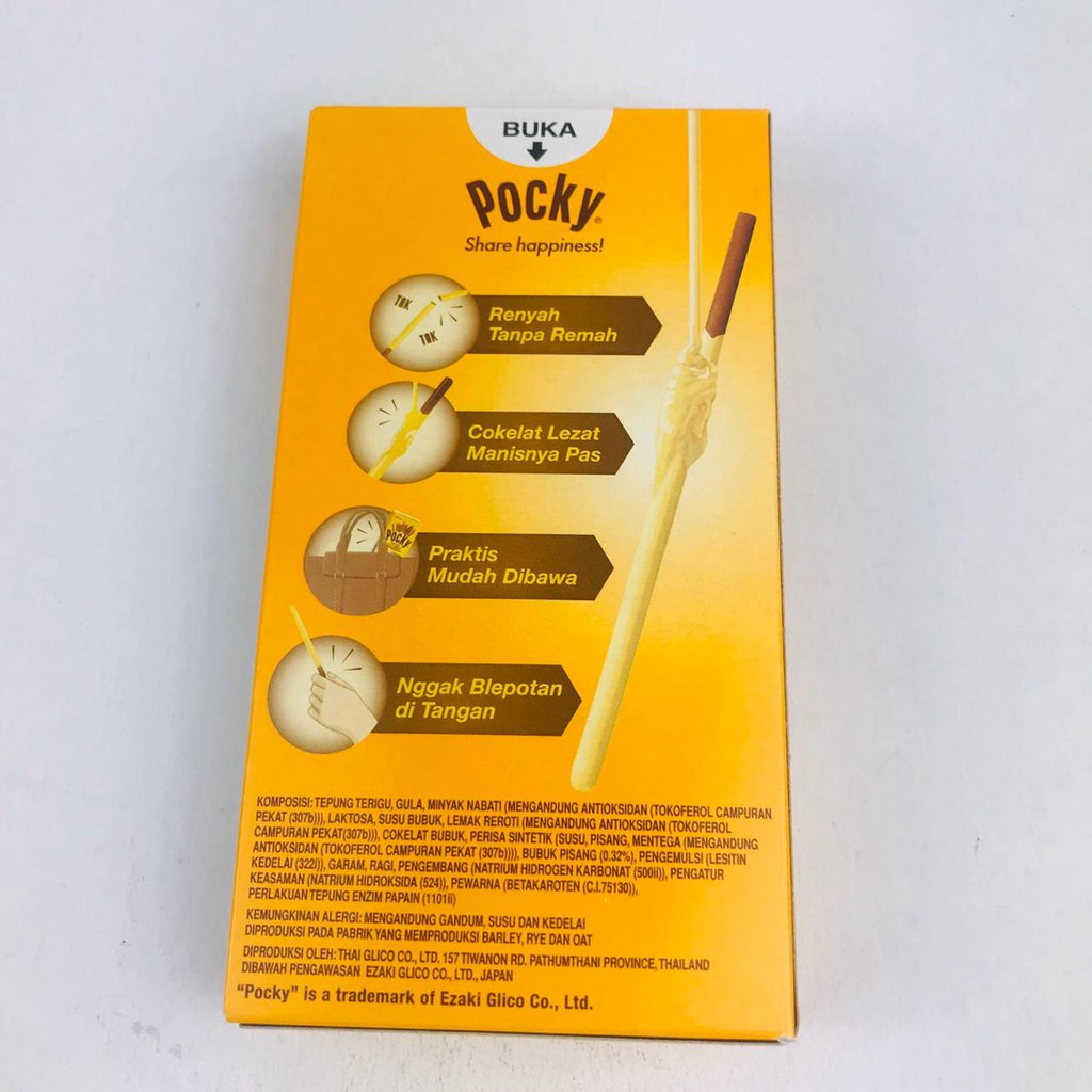 POCKY CHOCO BANANA/BISKUIT STIK COKELAT KRIM PISANG 42g