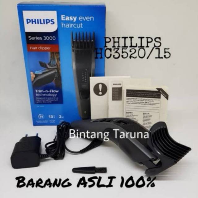 Hair Clipper Philips HC3520 Alat cukur rambut Philips HC3520 HC 3520