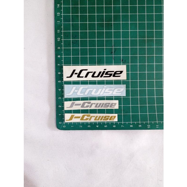 Stiker Logo Helm Shoei J Cruise untuk kyt kyoto atao shoei j cruise ori