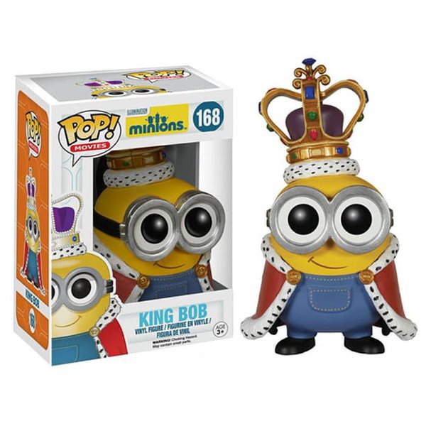 Promo limited Funko Pop Minions King Bob